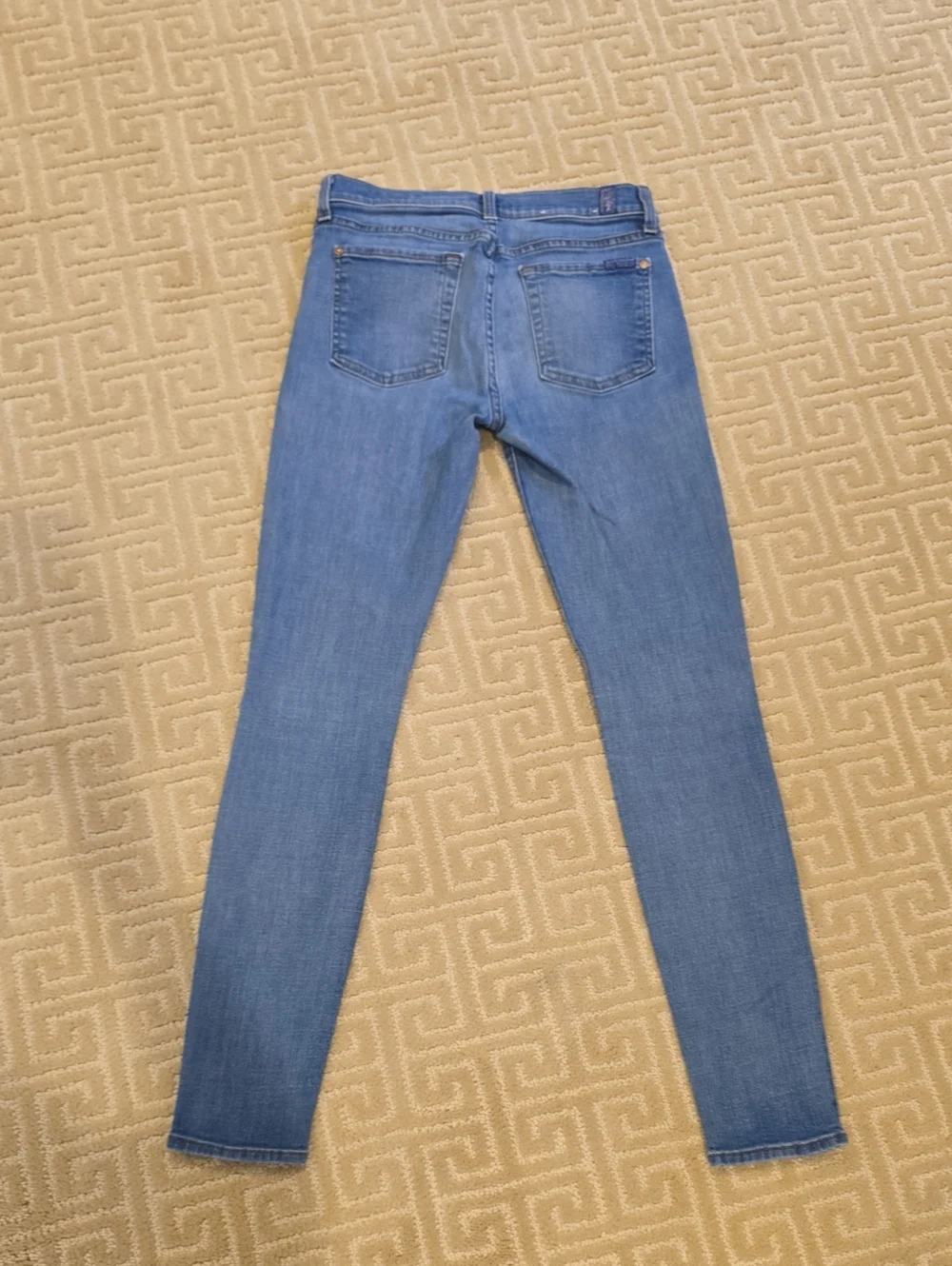 7 For All Mankind Classic Blue Women's Skinny Jeans- Waist 27